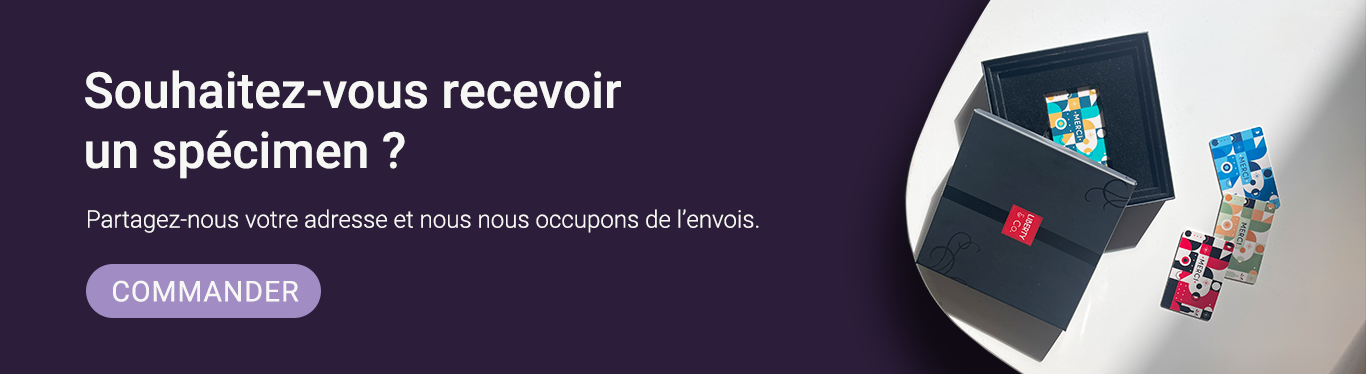 bannière commande de specimen